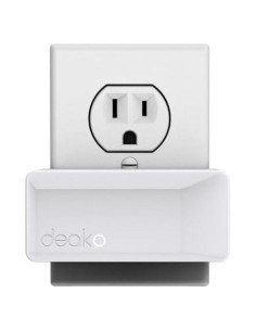 Enchufe Inteligente Deako, Control Remoto, 15A, Blanco