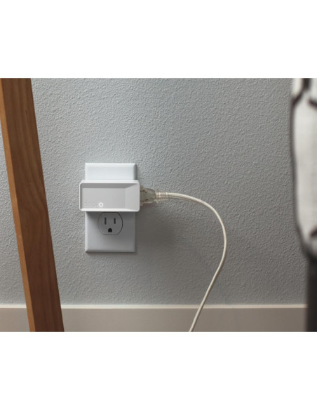 Enchufe Inteligente Deako, Control Remoto, 15A, Blanco