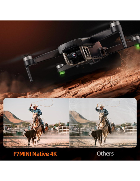 Drone GPS Bwine F7MINI 4K UHD, 0.25 kg, 60 min vuelo