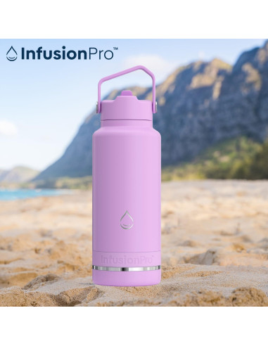 Botella Infusora Infusion Pro 32 oz Acero Inoxidable