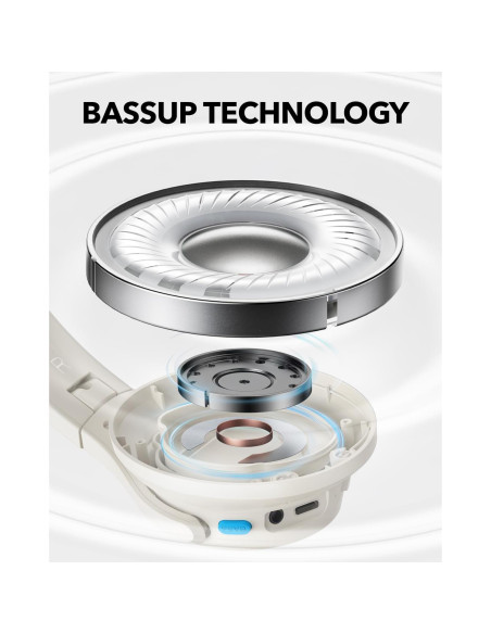 Auriculares Bluetooth Anker Soundcore Q11i, 60h, Graves Profundos