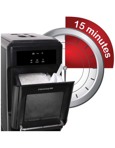 Máquina de Hielo Frigidaire EFIC237 19,96 kg/día Acero Inoxidable