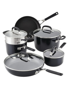 Juego de Utensilios de Cocina KitchenAid 10 Piezas Aluminio