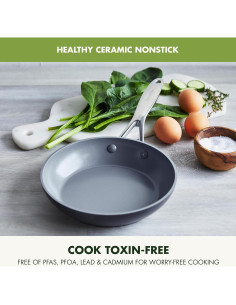 Sartén GreenPan Valencia Pro 20,32 cm Cerámica No Pegajosa 2