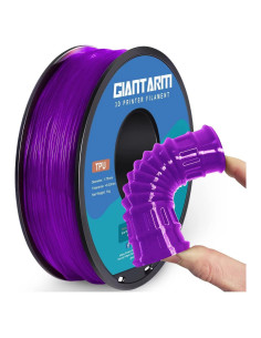 Filamento TPU GIANTARM 1.75mm Flexible 1kg Púrpura