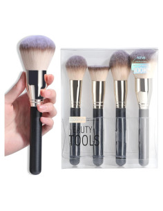 Conjunto de Brochas de Maquillaje BS-MALL 14 Piezas Sintéticas