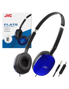 Auriculares JVC On Ear Plegables con Micrófono 1.2m Azul
