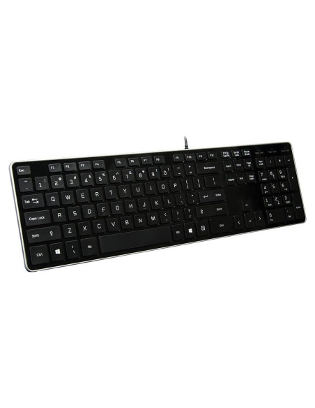 Teclado USB B.FRIENDit KB1430 Negro Teclas Silenciosas