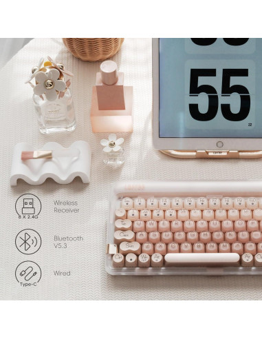 Teclado Mecánico LOFREE DOT Foundation 75% Recargable GATERON