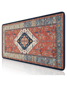 Alfombrilla de Escritorio iCasso XXL Antideslizante Marrón