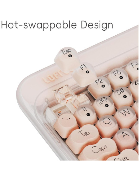 Teclado Mecánico LOFREE DOT Foundation 75% Recargable GATERON