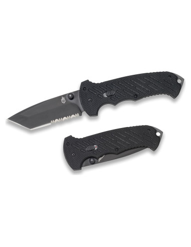 Cuchillo Plegable Gerber Gear 06 FAST, Táctico con Filo Serrado