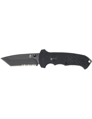 Cuchillo Plegable Gerber Gear 06 FAST, Táctico con Filo Serrado
