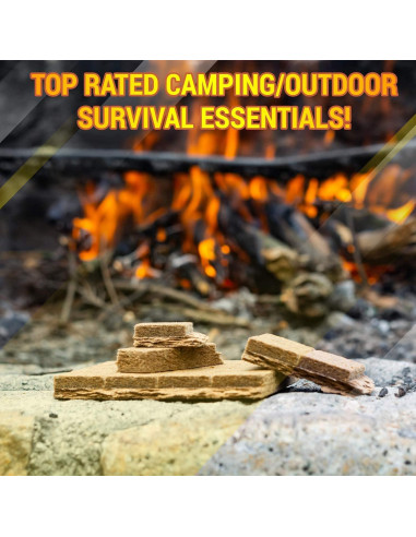 Cubos de Encendido de Fuego Outrav 144ct Impermeables