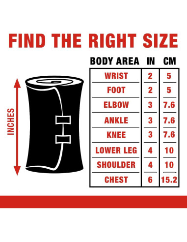 Venda Elástica ACE 7.6 cm con Clips, Soporte para Codo y Tobillo