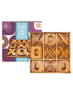Juego de Mesa BSIRI Jumbo Tic Tac Toe 36x36 cm Decorativo