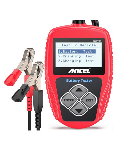 Probador de Batería ANCEL BA101 12V Carga 100-2000 CCA