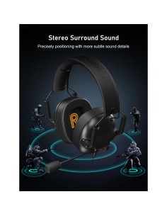 Auriculares Gaming SENZER SG500 con Sonido Surround - Negro 2