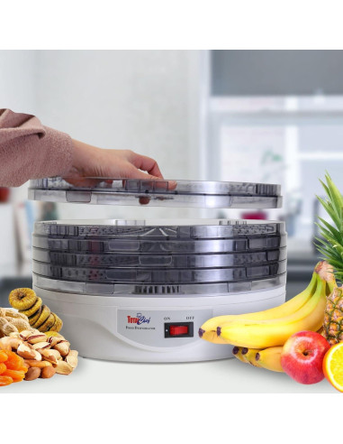 Deshidratador de Alimentos Koolatron TCFD-05 AZ 5 Bandejas