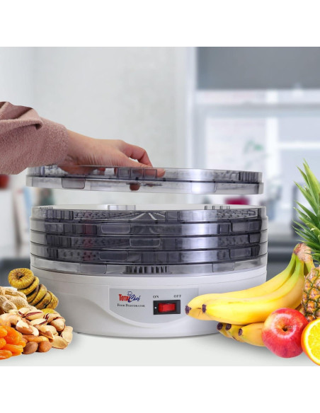 Deshidratador de Alimentos Koolatron TCFD-05 AZ 5 Bandejas