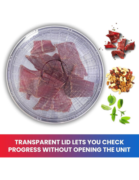 Deshidratador de Alimentos Koolatron TCFD-05 AZ 5 Bandejas