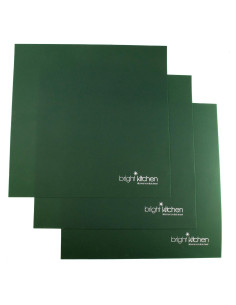 Juego de 3 hojas de silicona 35.5 x 35.5 cm Bright Kitchen