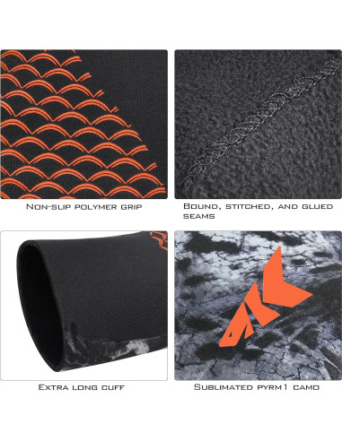 Guantes de Pesca KastKing IceRiver 100% Impermeables