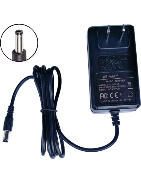 Cargador UpBright 29.4V para Hoverboard 6.5" LBW14