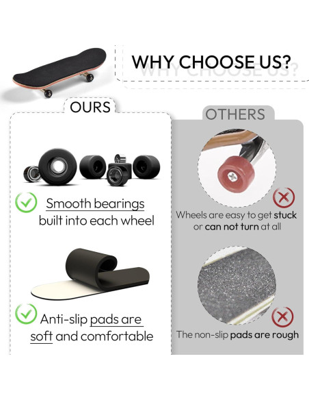 Patineta para Tortugas JJMOLLE con Almohadilla Antideslizante