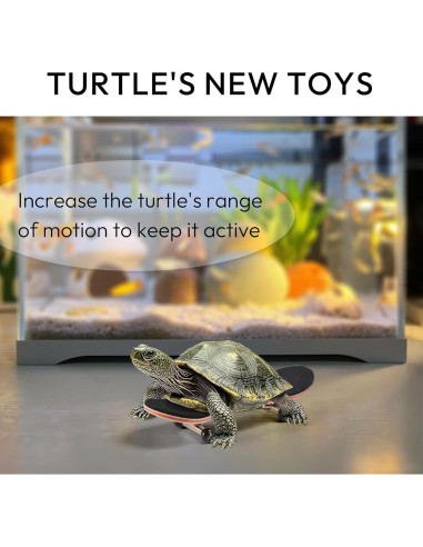 Patineta para Tortugas JJMOLLE con Almohadilla Antideslizante