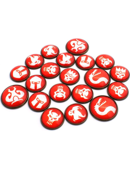 Conjunto de Fichas D&D Dahan Dice 20 Monstruos Estándar Conjunto de Fichas D&D Dahan Dice 20 Monstruos Estándar