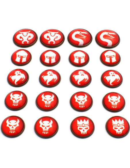 Conjunto de Fichas D&D Dahan Dice 20 Monstruos Estándar Conjunto de Fichas D&D Dahan Dice 20 Monstruos Estándar