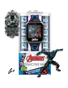 Reloj Inteligente para Niños Marvel Pantera Negra - Cámara, Juegos 2
