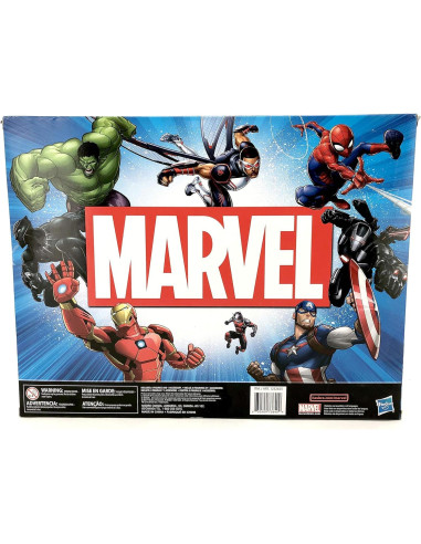 Pack de 8 Figuras de Acción Marvel Avengers - Iron Man, Hulk, Spider-Man y más