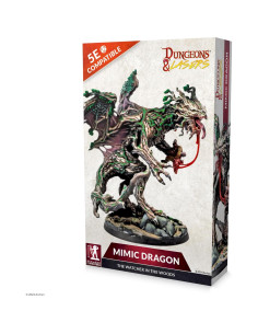 Miniatura Dragón Mimic Archon Studio 12.7 cm para DND 2
