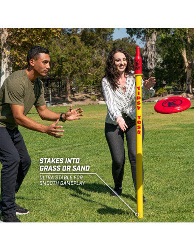 Juego de Tipsy Toss GoSports - Jardín - Incluye 6 piezas