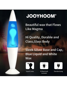 Lámpara Líquida GY 40 cm Luz Nocturna Decorativa 2