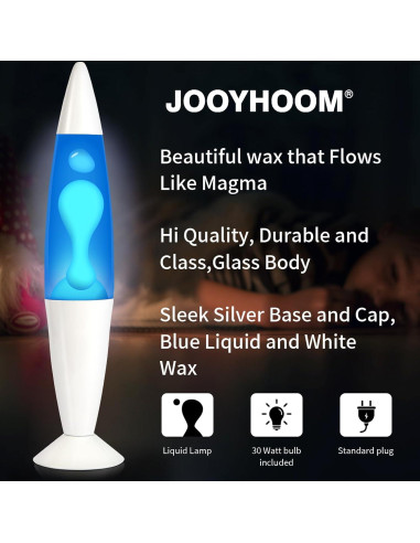 Lámpara Líquida GY 40 cm Luz Nocturna Decorativa