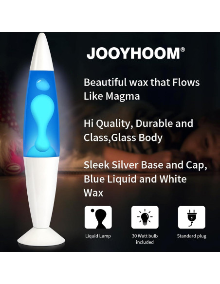 Lámpara Líquida GY 40 cm Luz Nocturna Decorativa