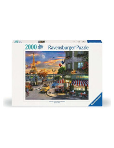 Rompecabezas Ravensburger Atardecer en París 2000 Piezas