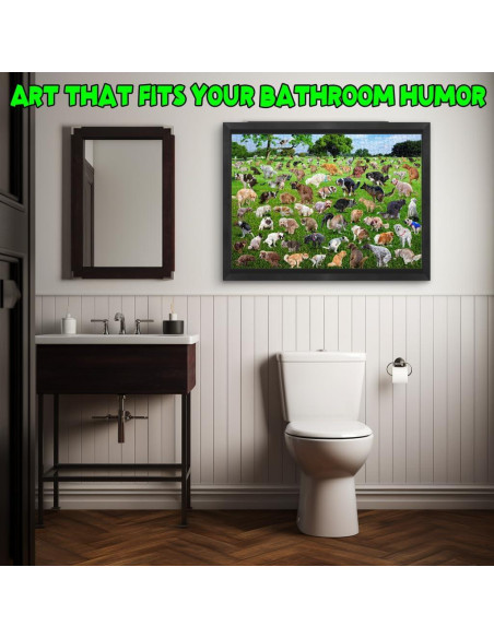 Rompecabezas 1000 Piezas Funwares 101 Perritos Haciendo Popó Rompecabezas 1000 Piezas Funwares 101 Perritos Haciendo Popó