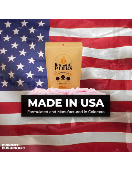 Iniciadores de fuego Bigfoot Bushcraft 30 unidades a prueba de agua