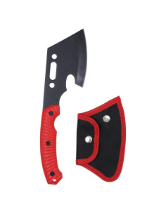 Hacha de Camping Delacour con Funda - 32cm, Acero Inoxidable