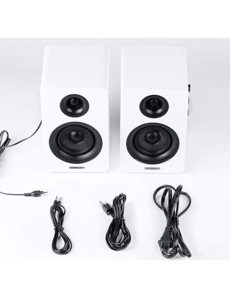 Altavoces de Estantería Sanyun SW208 60W Bluetooth 5.0 Blanco