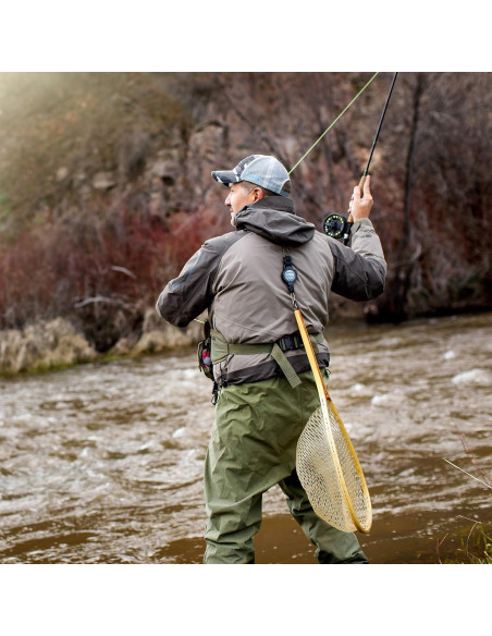 Tensor Retráctil Mediano T-REIGN 10.97 m Kevlar Negro