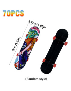 Mini Patinetas de Dedo XIPEGPA 100 Piezas Diversión 2