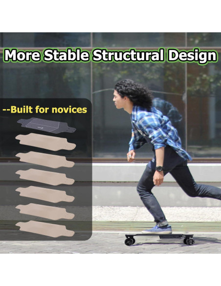 Patineta Eléctrica ASKATE A1 27,36 km 350W para Principiantes