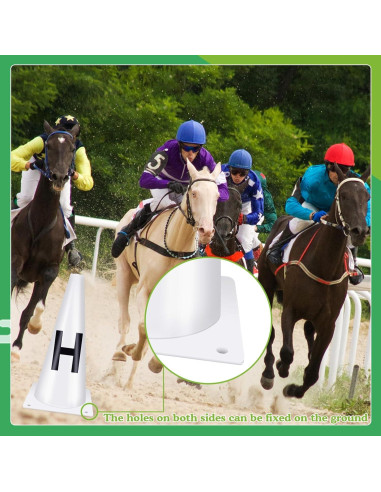 Conos de Doma ITULCYO 8 Piezas Letras A B C E H K F M