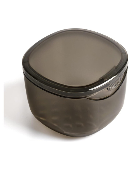Caja de Baño para Dentaduras Uouovo Gris Transparente