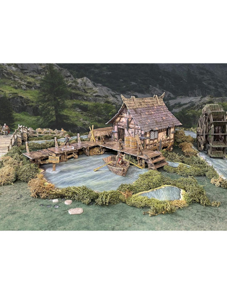 Casa del Lago Battle Systems BSTFWE004 Terreno 28mm Casa del Lago Battle Systems BSTFWE004 Terreno 28mm